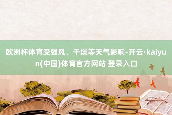 欧洲杯体育受强风、干燥等天气影响-开云·kaiyun(中国)体育官方网站 登录入口